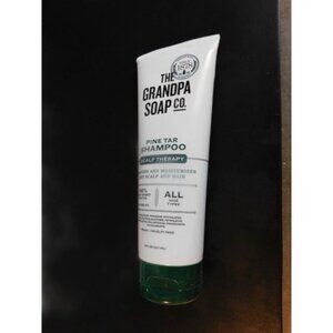The Grandpa Soap Co. Pine Tar Shampoo 8 Fl Oz Tea Tree Oil NEW Set of 2